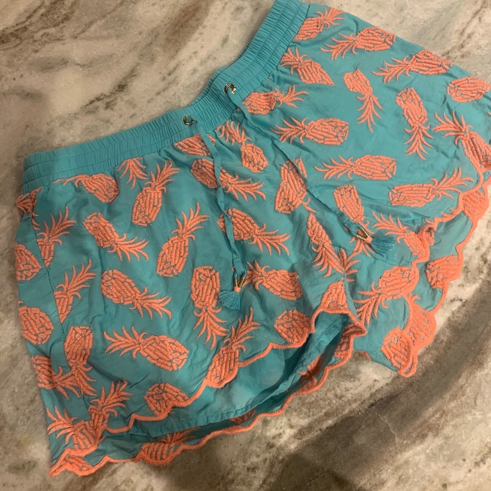 Lilly Pulitzer pineapple shorts